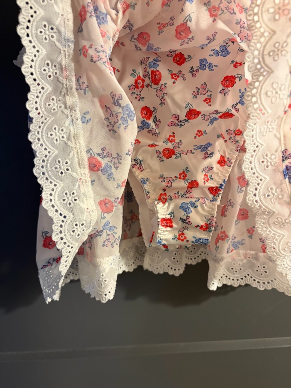 For Love & Lemons Ditsy Day Slip Dress XS NWT - Picture 9 of 16
